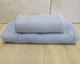 Набор турецких вафельных полотенец 50х90+70х140 Mercan Blue - изображение 1