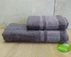 Набор турецких бамбуковых махровых полотенец Cestepe 50х90+70х140 Bamboo Aymira Violet - изображение 1