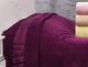 Махрове простирадло Belizza "Gold Bordo" 200х220см - изображение 2
