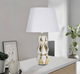 Lampka nocna Mauro Ferretti z ceramiczną podstawą 28 cm (8024609365287) - obraz 5