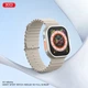 Смарт-годинник Smart Watch XO M9 Ultra Wireless Charging Intelligent Sports Call Watch Sport Edition, з AMOLED дисплеєм, вологозахистом та мікрофоном, Білі - зображення 4