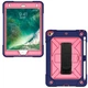 Чехол ARM Cover Apple iPad Mini 1 2 3 (7.9" экран) противоударный с ремнём и подставкой 360° Blue/Pink - изображение 4