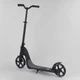 Самокат двоколісний "Best Scooter", c PU колесами, широким велосипедним кермом, новим затискачем керма. Black (98440) - зображення 6