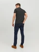 Поло длинное мужское Jack & Jones 12136516 S Black (5713736499714) - изображение 2