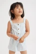 Детские шорты на резинке для девочки H&M 061071058 122 см Белые (6666000324108) - изображение 1