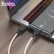 Дата кабель Hoco X90 Cool silicone USB to Type-C (1m) White - зображення 4