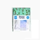 Шторка в ванну Stenson R92071 на кольцах 170x180 см Зеленый с розами - изображение 1