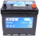 Аккумуляторная батарея Exide Excell Asia 60 А/час 480 A 230 x 173 x 222 мм (-/+) B01 (EB604) - изображение 1