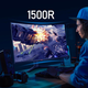 Монітор KOORUI 31.5 Gaming VA/1500R Black QHD 170HZ HDR10 (GA01) (KOORUI-GA01) - изображение 7