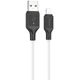 Дата кабель Hoco X90 Cool silicone USB to Lightning (1m) White - изображение 5