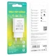 Сетевое зарядное устройство Borofone BA68A USB-A QC3.0 2.1 А White (BA68AW) - изображение 2