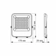 LED прожектор VIDEX PREMIUM VL-F2-305G 30W 5000K серый - изображение 6