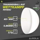 М'ячі для настільного тенісу Joola Magic ABS 40+ White 72 шт (44216) - зображення 5