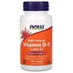 Витамины Now Foods Витамин D3 1000 IU 180 желатиновых капсул - изображение 1