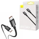 Кабель Baseus Type-C - Type-C PD 100W 1м Superior Black (CATYS-B01) - изображение 2