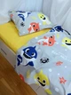 Тканина для дитячої постільної білизни, BABY SHARK ( Малюк Акула), ранфорч Люкс Туреччина 100% хб - зображення 6