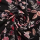Тканина для одягу плательна Super soft 65 гр/м2, легка, ніжна, поліестр шипшина чорний 4865320 - зображення 1