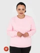 Свитшот утепленный женский Garne Todey 3041055 XL Розовый (GR2000002897231) - изображение 1