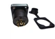 Панельный разъем, D-посадка, штекер 3 контакта, XLR Female socket SA288-SC-PG-WP 3pin, пайка, серия WP, резиновые защитные заглушки - изображение 3