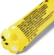 Аквапалка для плавания надувная Speedo PRT NOODLE IU (8-1183914690) Дети OSFM Желто-черная (5059937304564) - изображение 3