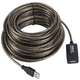 Кабель удлинитель B01058 Cablexpert USB AM-AF 30м активный Black - изображение 1