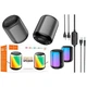 Портативна Bluetooth колонка з RGB підсвіткою HOCO BS56 Colorful BT Wired 2-in-1 Computer Speaker - зображення 2
