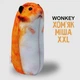 Мягкая игрушка антистресс WONKEY Хомяк Миша XXL 24см 33091 - изображение 1