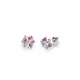 Срібні сережки Spark зі Swarovski Cube Studs Medium K48416VL - изображение 1