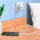 Мережевий зарядний пристрій Hoco C106A Leisure single port charger Micro USB cable 10.5W White - зображення 13