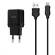 Адаптер сетевой Hoco Micro cable C22A |1USB, 2.4А| - изображение 1