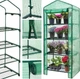 Теплица с полками Avko Garden AGH1404 Зеленый 49 х 69 х 160 см - изображение 7