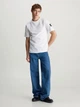 Футболка бавовняна чоловіча Calvin Klein Jeans J30J323484YAF 2XL Біла (8720108080798) - зображення 3