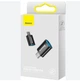 Адаптер Baseus Mini OTG Type-C/USB-A 3.1 Black (ZJJQ000001) - зображення 2