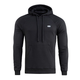 Кофта M-Tac Hoodie Cotton Raglan Hard Black Размер S - изображение 2