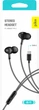 Навушники Piko EP-103 Type-C Black (1283126590276) - зображення 2