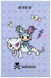 Книга записна Kite Tokidoki тверда обкладинка А6 клітинка 80 аркушів Бузковий (TK24-199-1) - зображення 2