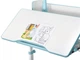 Комплект парта и кресло Evo-Kids BD-24 (стол+стул+полка+лампа) Blue, BD-24 BL - изображение 4