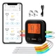 BBQ термометр Inkbird IDT-34E-BW цифровий із Bluetooth та Wi-Fi 2.4G на 4 щупи - изображение 1
