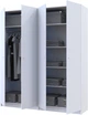 Комплект Doros Промо с полками 2+2 ДСП 180х48х204 см Белый (44900288) - изображение 6