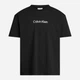 Koszulka męska bawełniana Calvin Klein K10K111346BEH L Czarna (8720107899575) - obraz 6