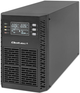 UPS Qoltec Pure Sine Wave 1000W (1000VA) Black (5901878522807) - obraz 1