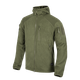 Кофта флісова Helikon-Tex Alpha Hoodie Jacket Grid Fleece Olive M - зображення 1