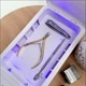 Уф стерилизатор портативный для телефона Portable Phone UV Sanitizer с функцией ароматерапии Белый - изображение 2