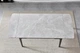 Стол обеденный BONN CERAMIC 130(180)*80 серый глянец/черный каркас - изображение 3