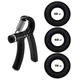 Набор кистевых эспандеров резиновое кольцо+эспандер ножницы Newt Power Grip Set3 NE-1589-60 - изображение 1