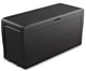 Вуличний ящик скриня Keter Samoa Rattan Box 270 л графіт на колесах для зберігання садового інвентарю (246963) - зображення 1