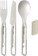 Туристичний набір столових приборів з нержавіючої сталі Sea To Summit Detour Stainless Steel Cutlery Set (STS ACK036021-121801) - зображення 1