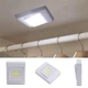 Настенный светодиодный светильник выключатель LED ночник на батарейках с магнитным креплением на липучке - изображение 6