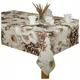 Скатертина плямостійка Invitta Minos U3 Big Flowers 130 x 160 см (13627930103) - изображение 1