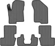 EVA килимки EVAtech в салон авто для Jeep Compass Restyling 2011-2016 1 покоління SUV USA 5 шт Grey/Black (JP1781CV5LA2SGB) - зображення 1